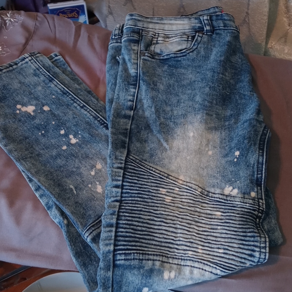 GS-115 Original Brand Acid Wash Jeans